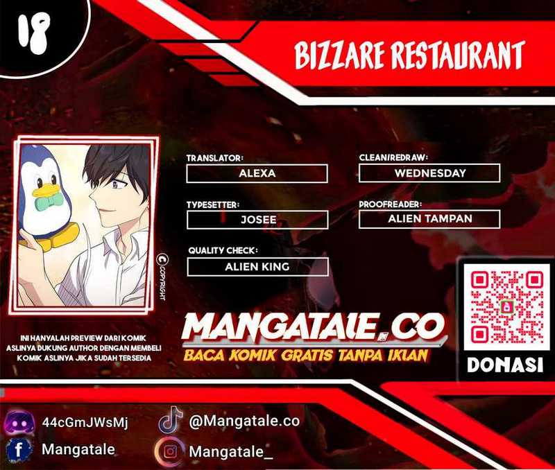 Komik Bizarre Restaurant Chapter 18 gambar 1