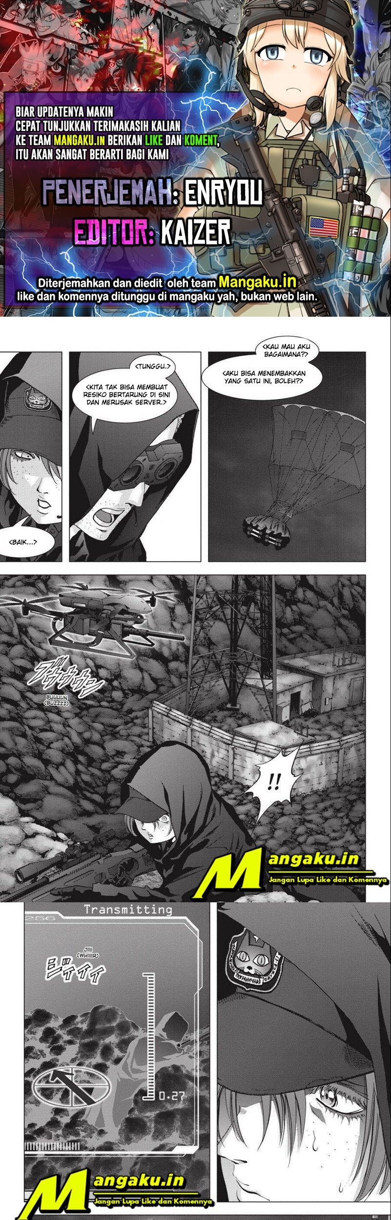 Komik Btooom! Chapter 110.2 gambar 1