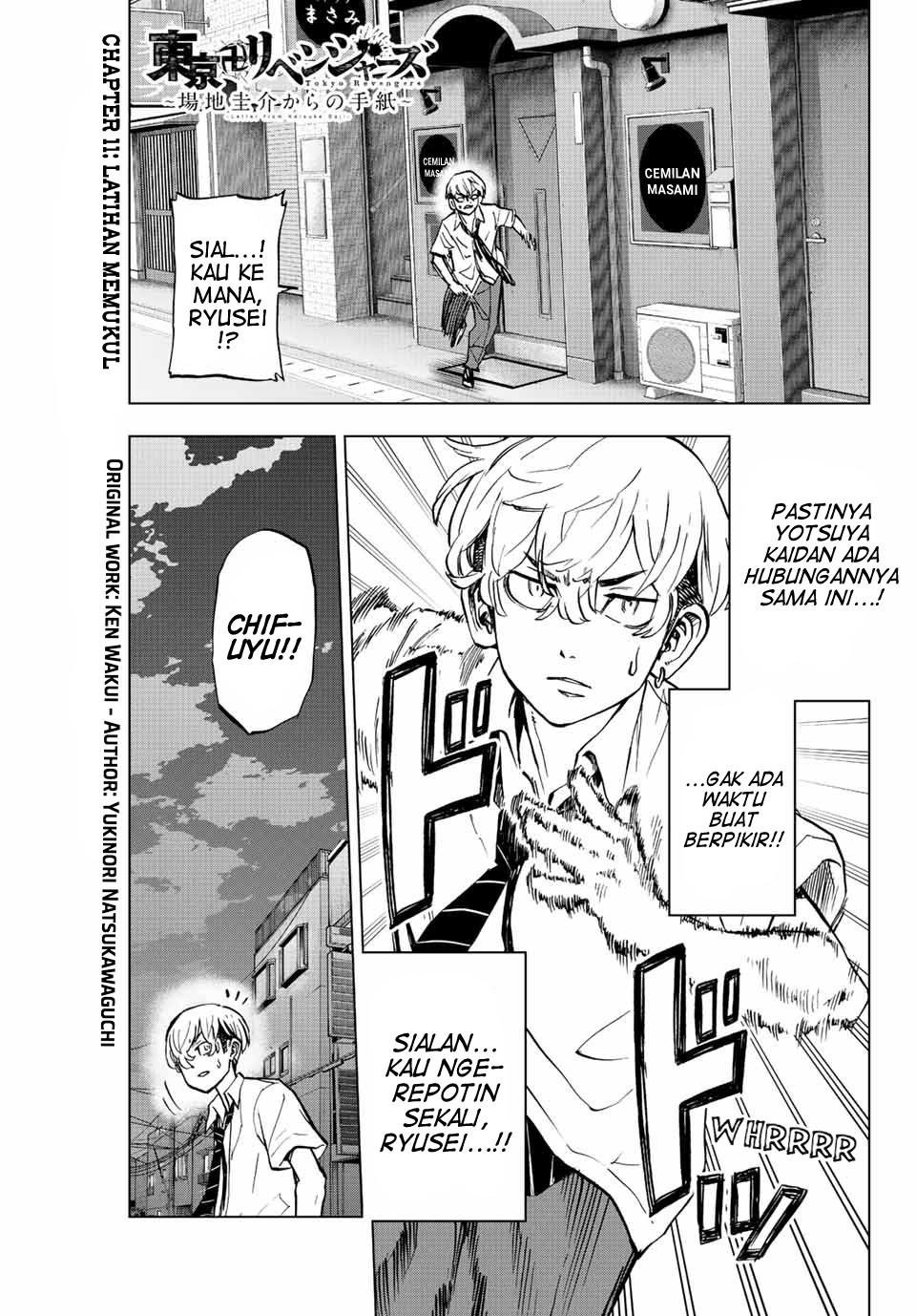 Komik Tokyo 卍 Revengers: Baji Keisuke Kara no Tegami Chapter 11 gambar 1
