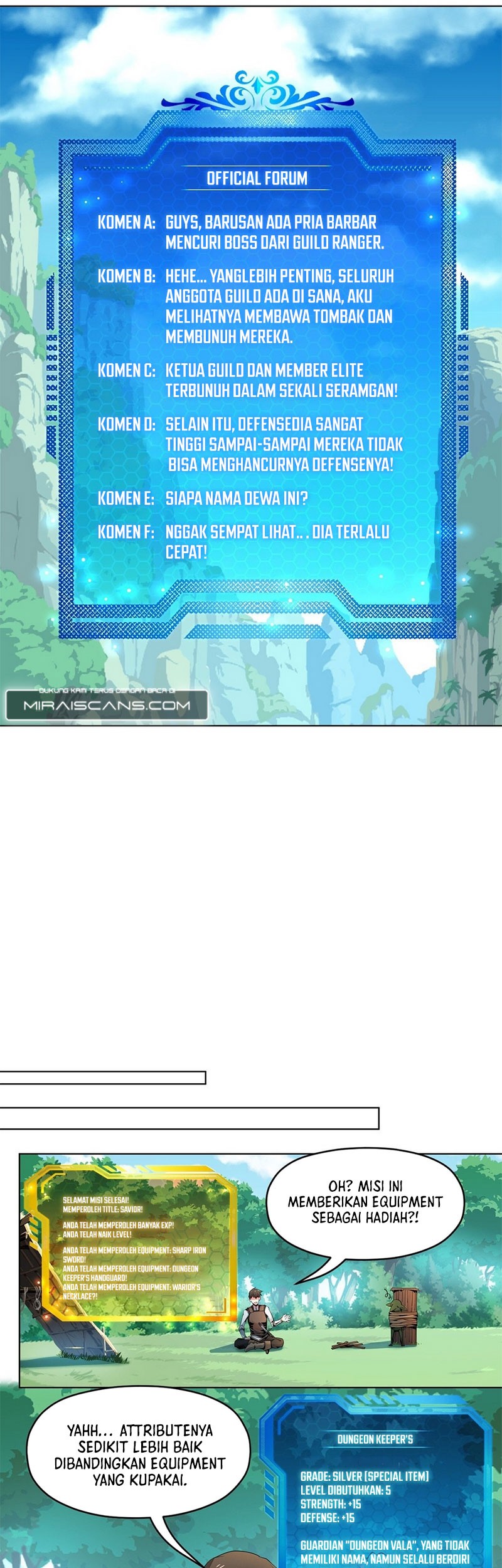 I Have a Billion Achievements! Chapter 03 - Halaman 9