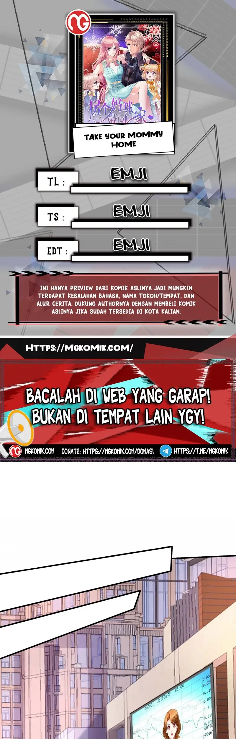 Komik Take Your Mommy Home Chapter 403 gambar 1