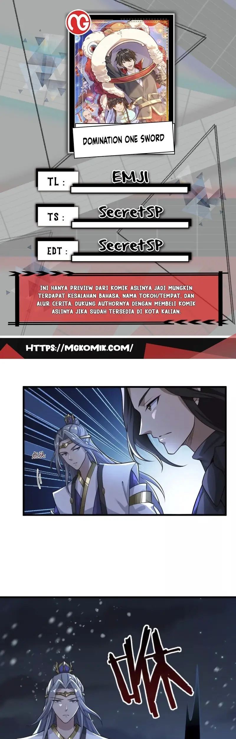 Komik Domination One Sword Chapter 215 gambar 1