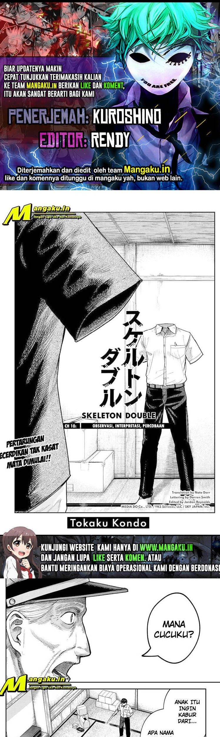 Komik Skeleton Double Chapter 10 gambar 1
