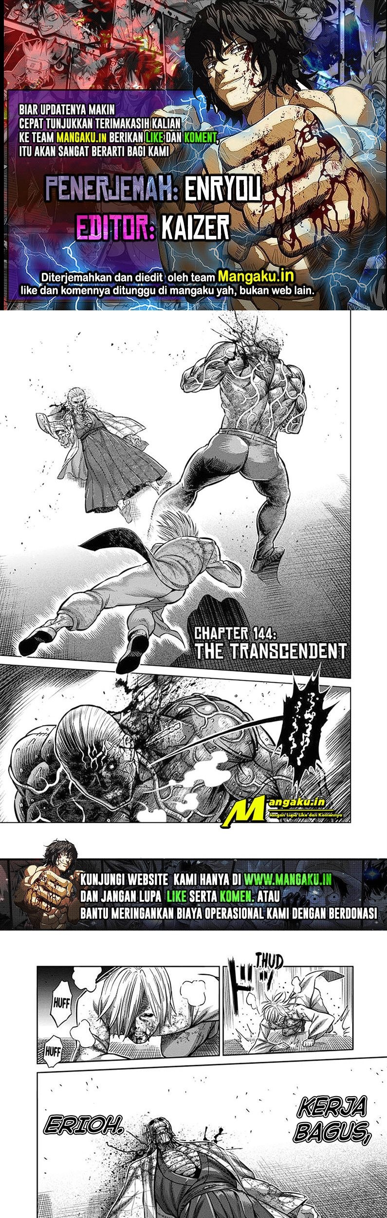 Komik Kengan Omega Chapter 144 gambar 1
