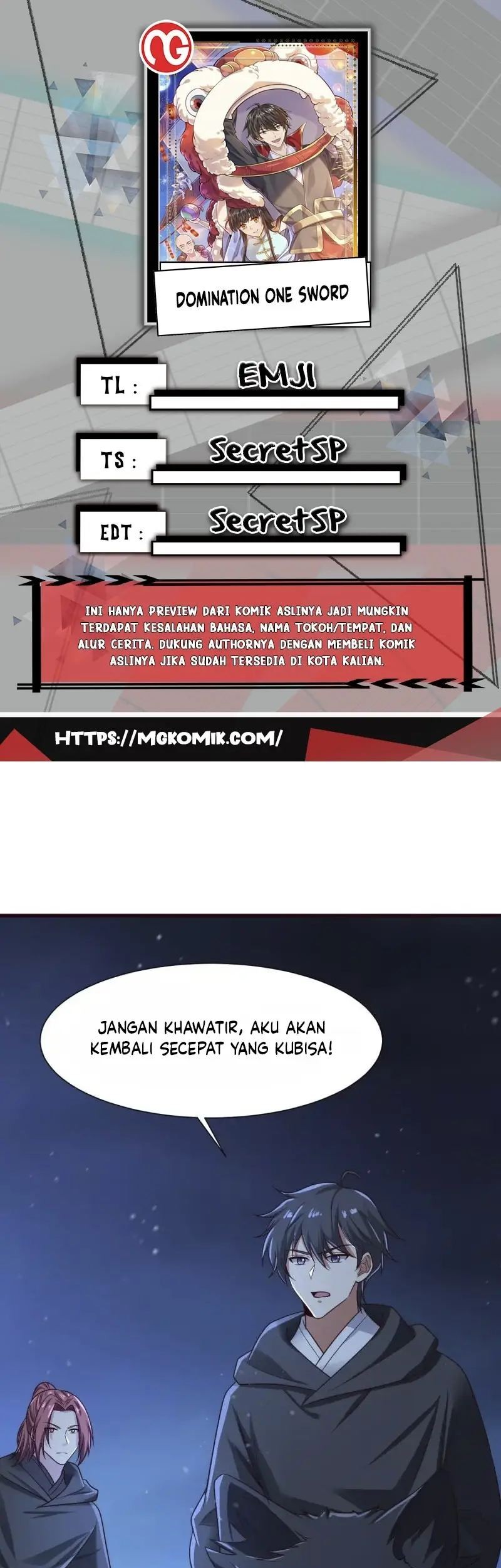 Komik Domination One Sword Chapter 219 gambar 1