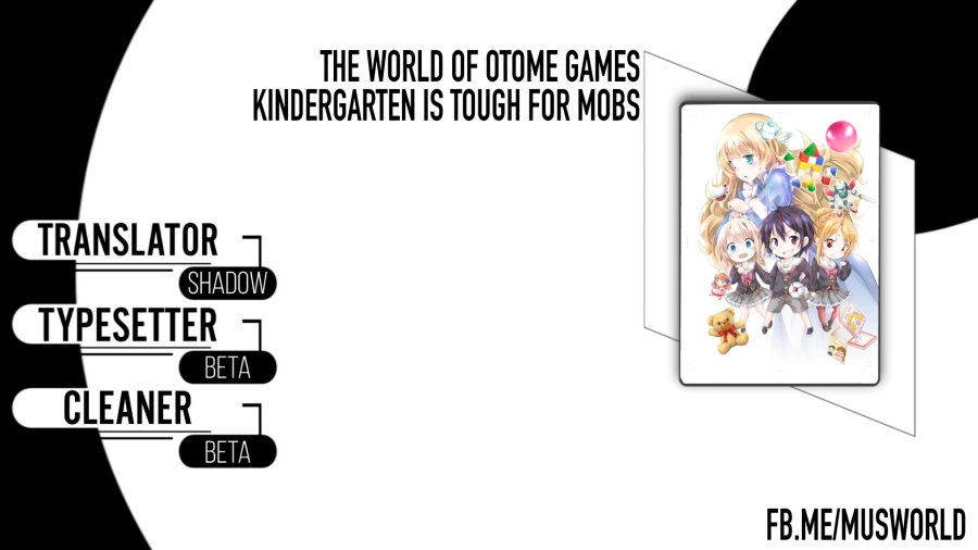 Komik The World of Otome Games Kindergarten is Tough for Mobs Chapter 09 gambar 1
