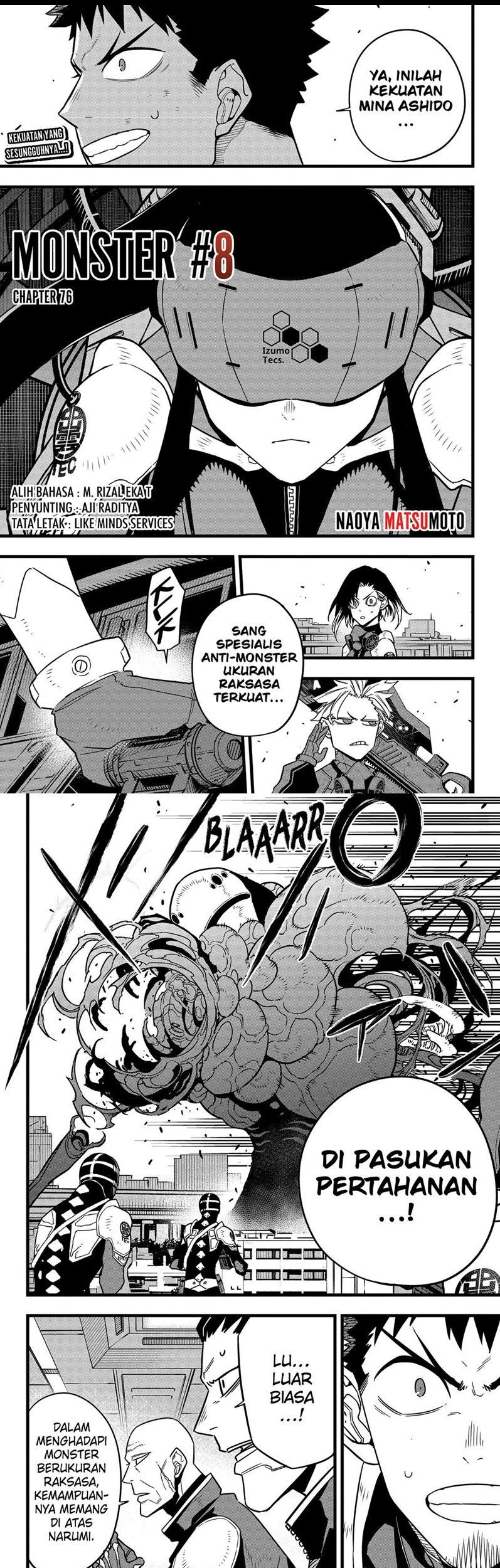 Komik 8Kaijuu Chapter 76 gambar 1