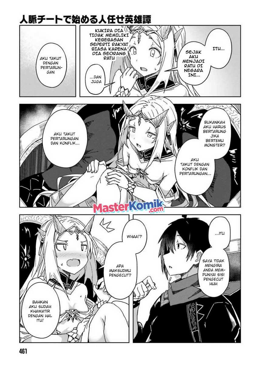 A Heroic Tale About Starting With a Personal Relations Cheat(Ability) and Letting Others Do the Job Chapter 03 - Halaman 12