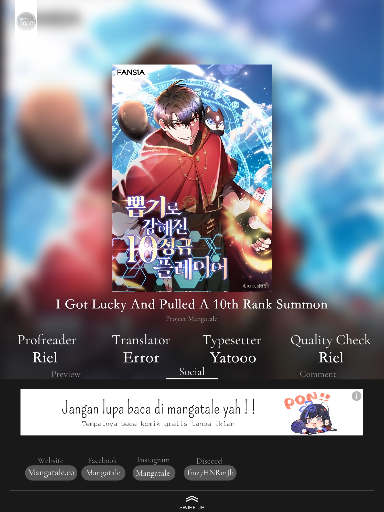 Komik I Got Lucky And Pulled A 10th Rank Summon Chapter 11 gambar 1