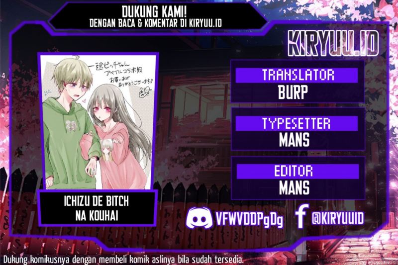 Komik Ichizu de Bitch na Kouhai Chapter 104 gambar 1