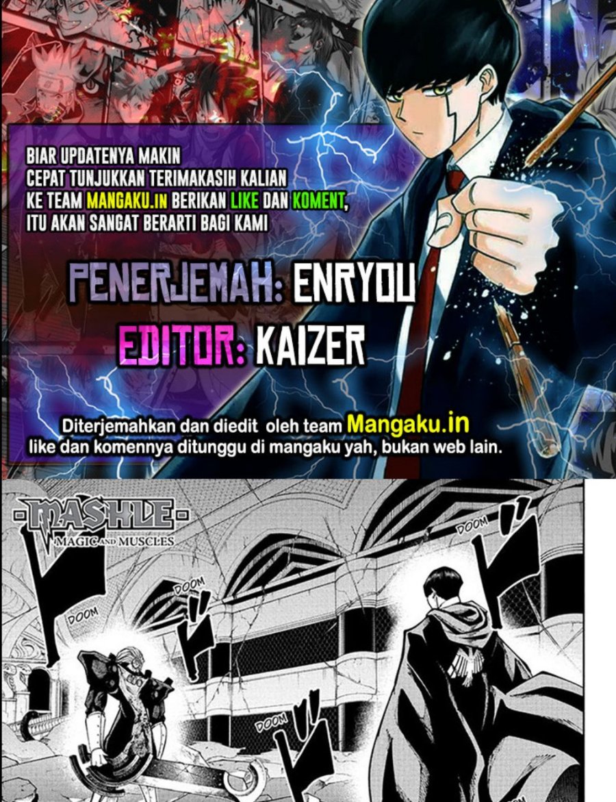 Komik Mashle: Magic and Muscles Chapter 136 gambar 1