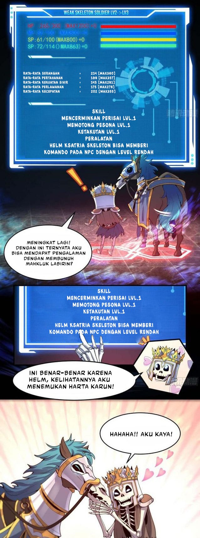 Boss Is Super Strong, but a Coward Chapter 03 - Halaman 10