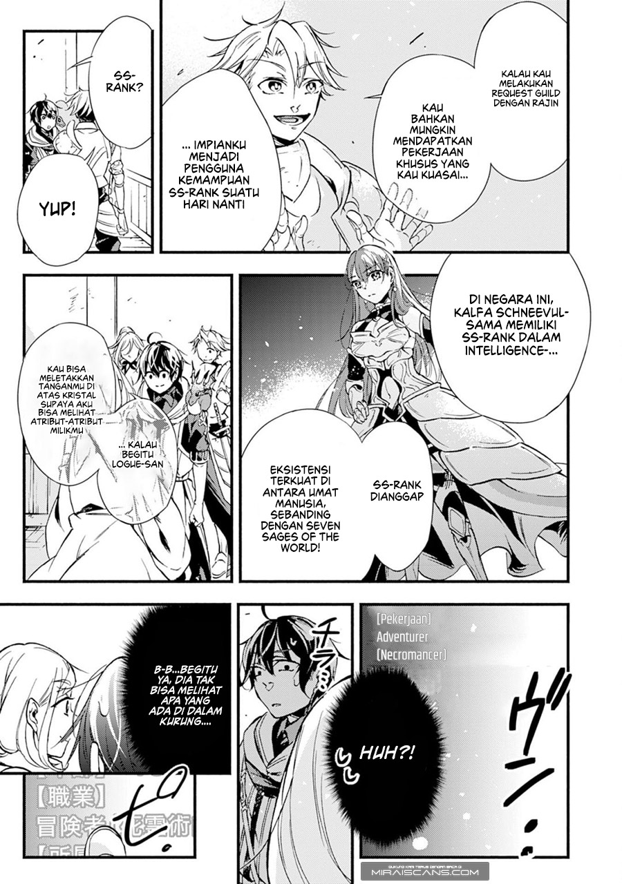 A Lone Necromancer Who Leads an Army of Immortals, Changed His Job to Become an SSS Rank Adventurer Chapter 02 - Halaman 11