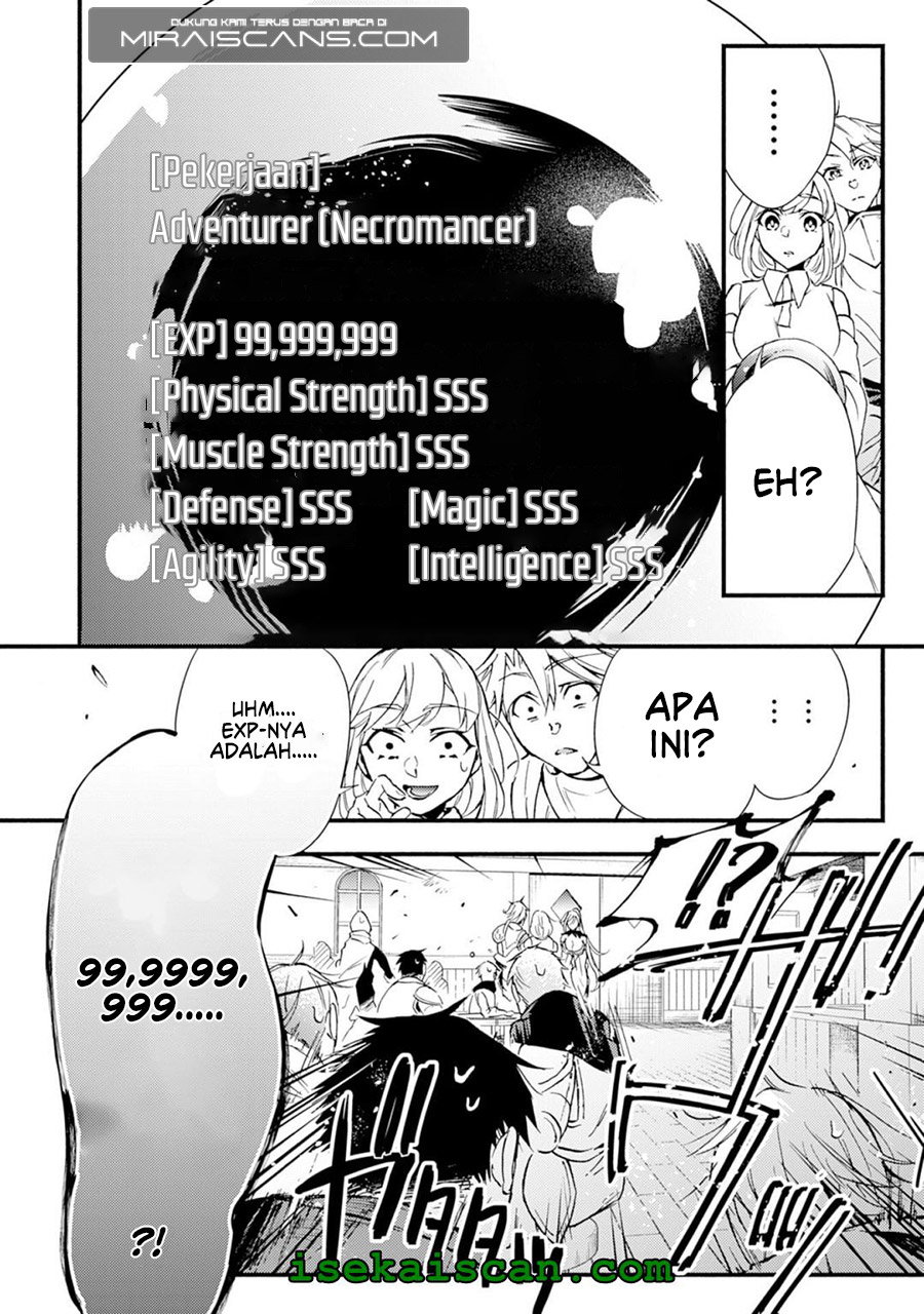 A Lone Necromancer Who Leads an Army of Immortals, Changed His Job to Become an SSS Rank Adventurer Chapter 02 - Halaman 12