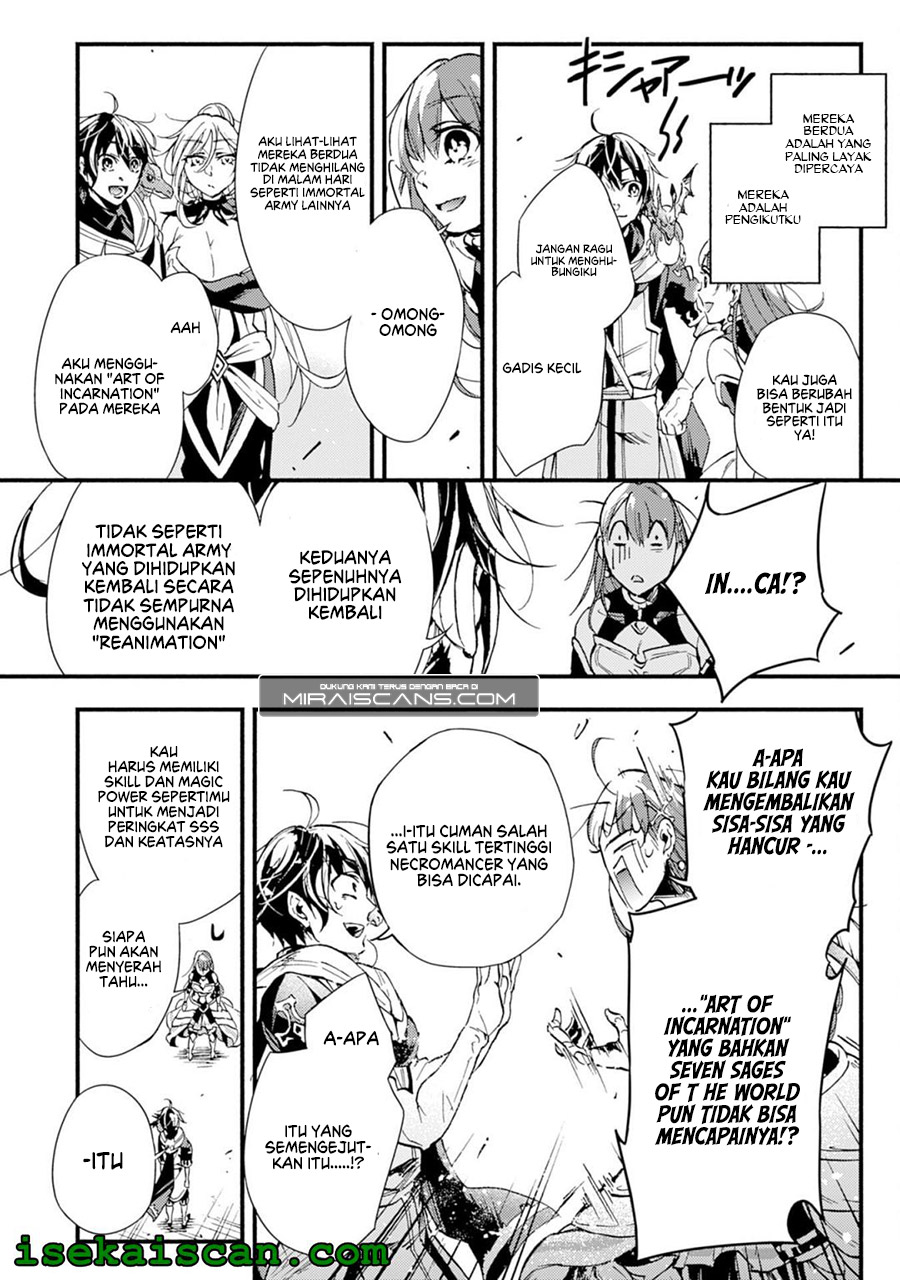 A Lone Necromancer Who Leads an Army of Immortals, Changed His Job to Become an SSS Rank Adventurer Chapter 02 - Halaman 6