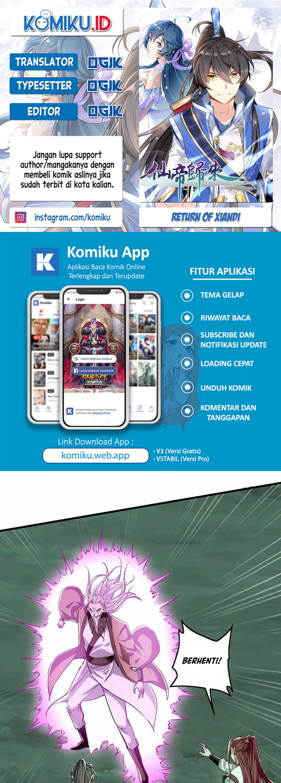 Komik Return of Xiandi Chapter 362 gambar 1