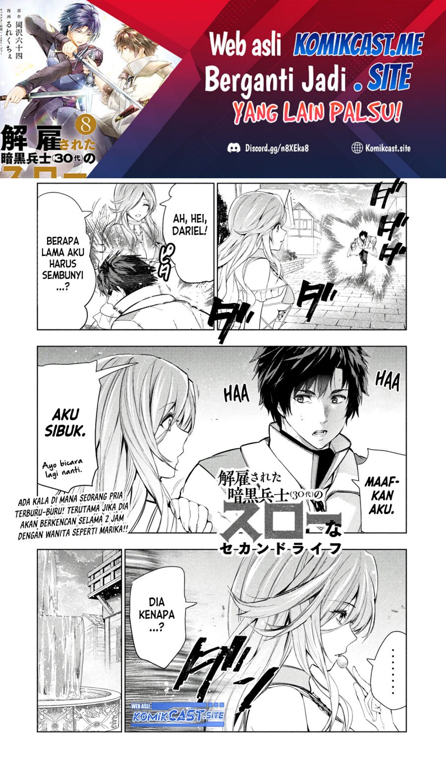 Manga Kaiko sareta Ankoku Heishi (30-dai) no Slow na Second Life Chapter 35 gambar 2