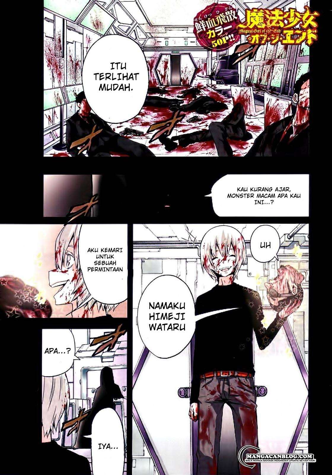 Manga Mahou Shoujo of the End Chapter 13 gambar 2