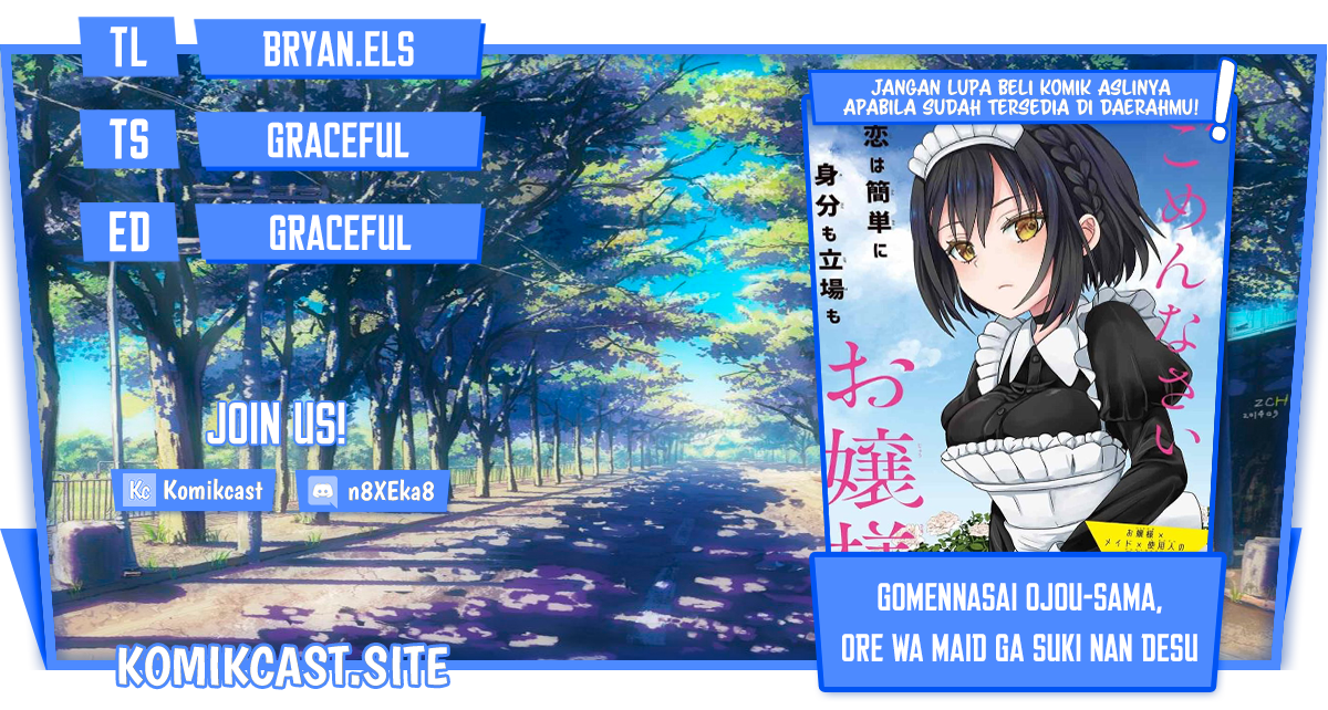 Komik Gomennasai Ojou-sama, Ore wa Maid ga Suki nan desu Chapter 11 gambar 1