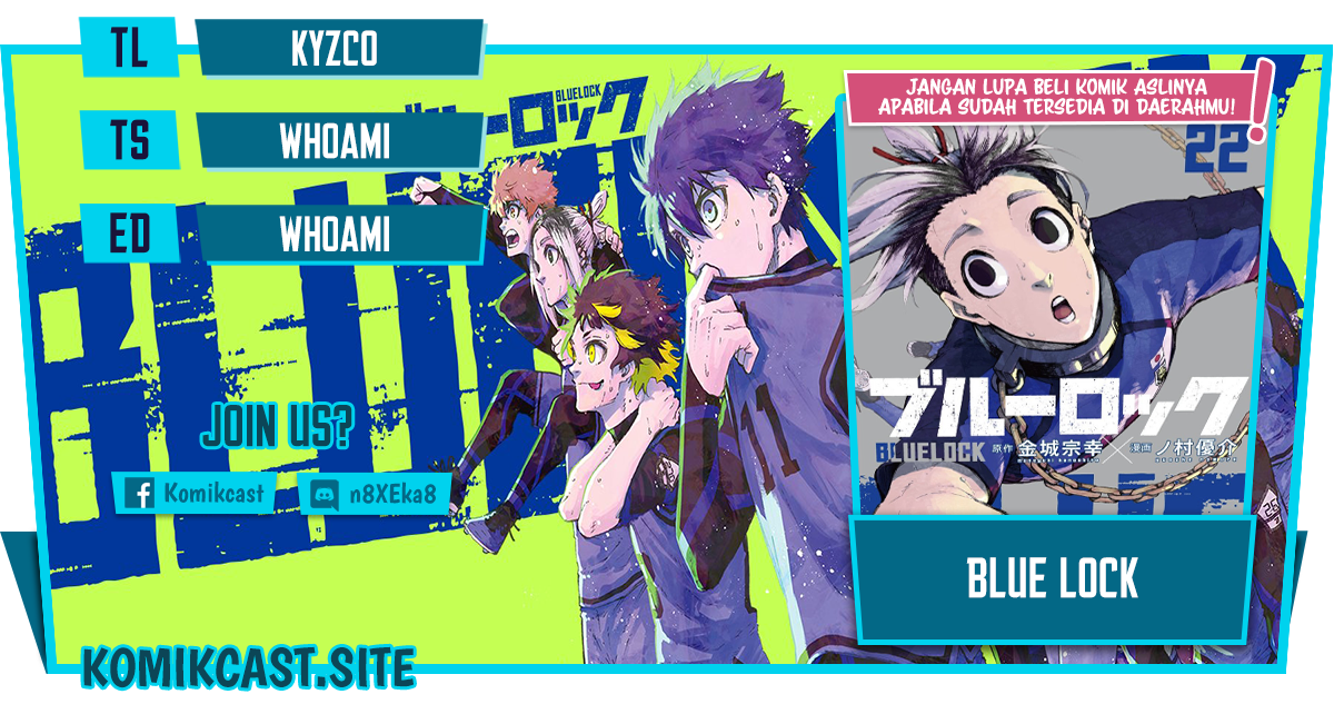 Komik Blue Lock Chapter 200 gambar 1