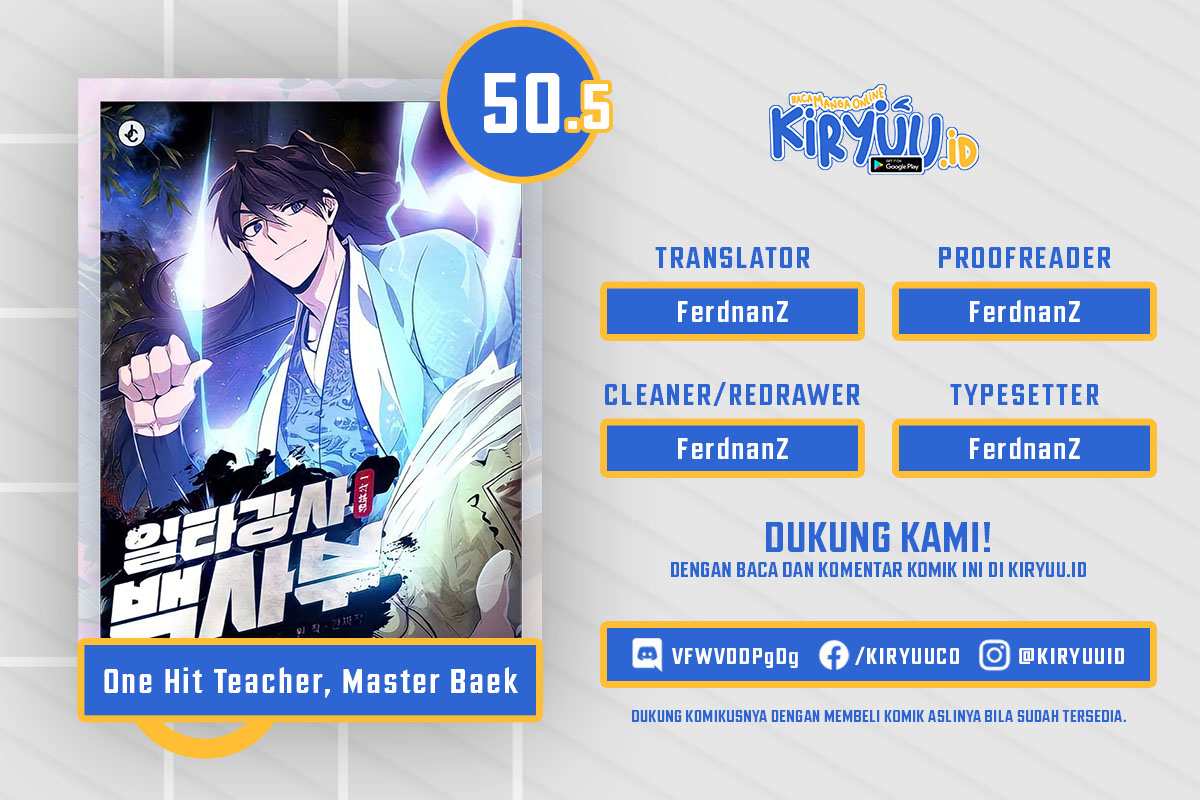 Komik Number One Star Instructor Master Baek Chapter 50.5 gambar 1