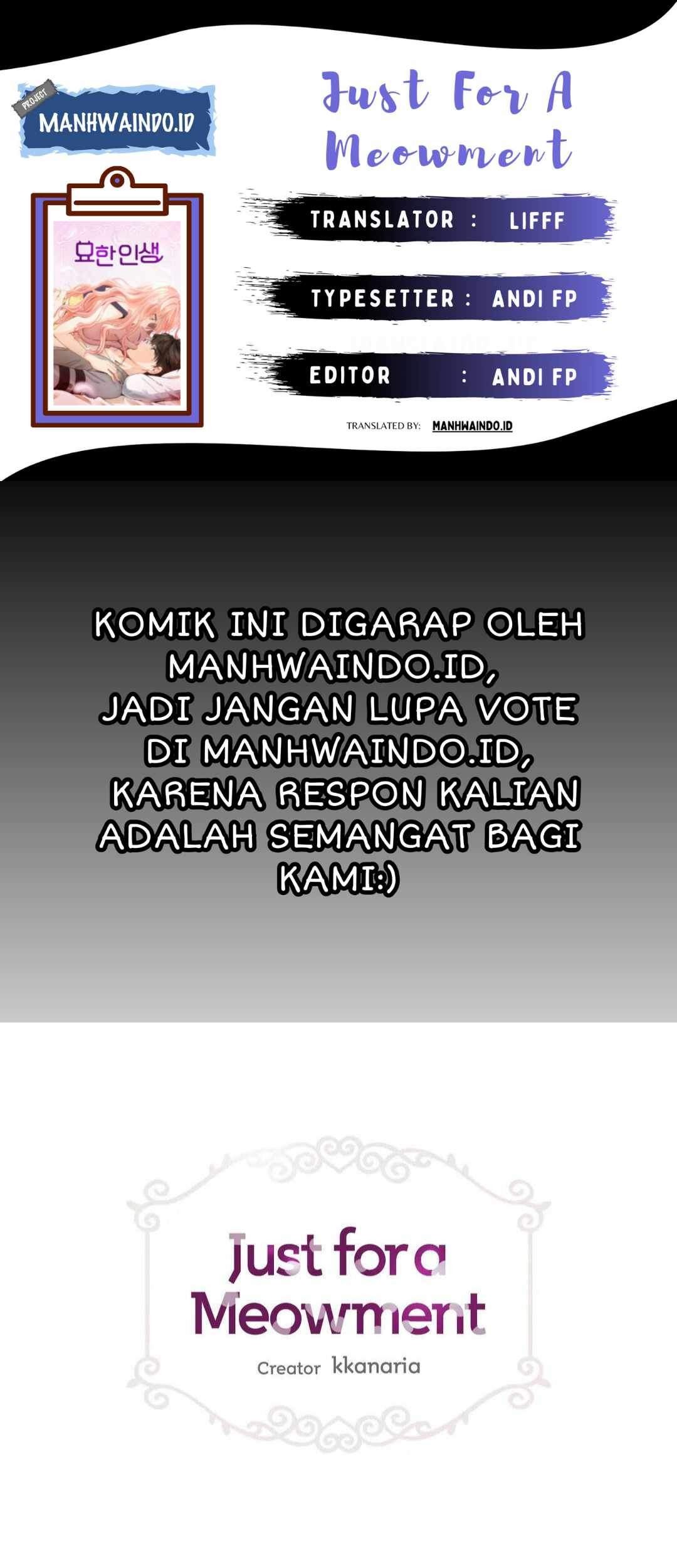 Komik Just for a Meowment Chapter 43 gambar 1