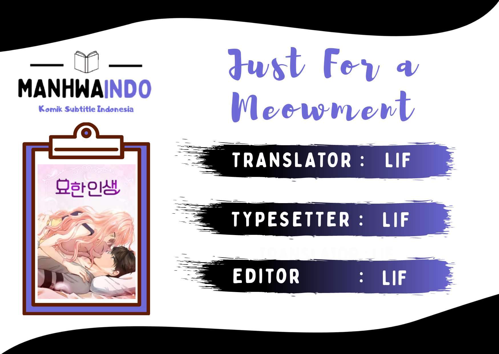 Komik Just for a Meowment Chapter 8 gambar 1