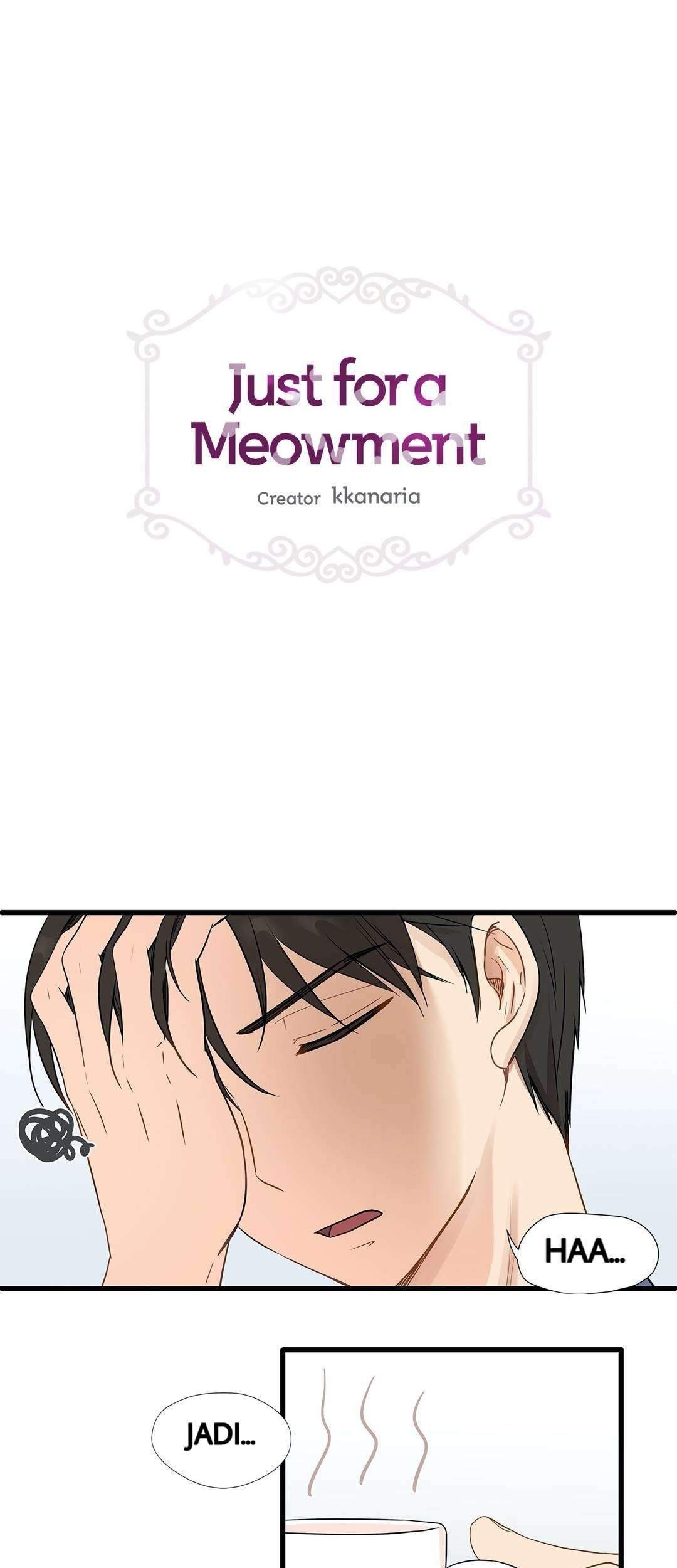 Manhwa Just for a Meowment Chapter 2 gambar 2