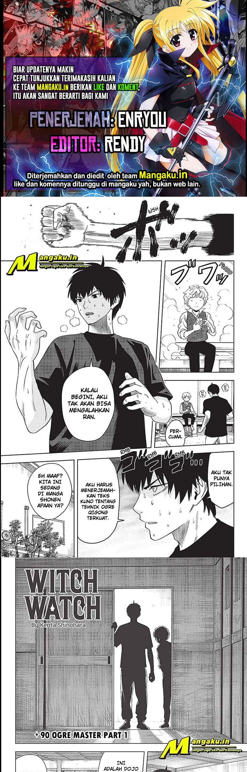 Komik Witch Watch Chapter 90 gambar 1