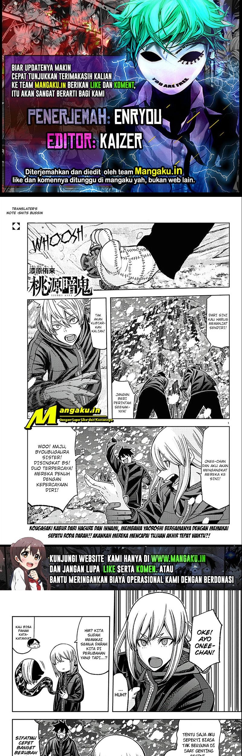 Komik Tougen Anki Chapter 88 gambar 1