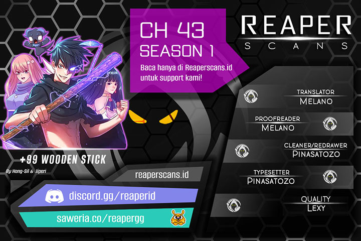 Komik +99 Wooden Stick Chapter 43 gambar 1