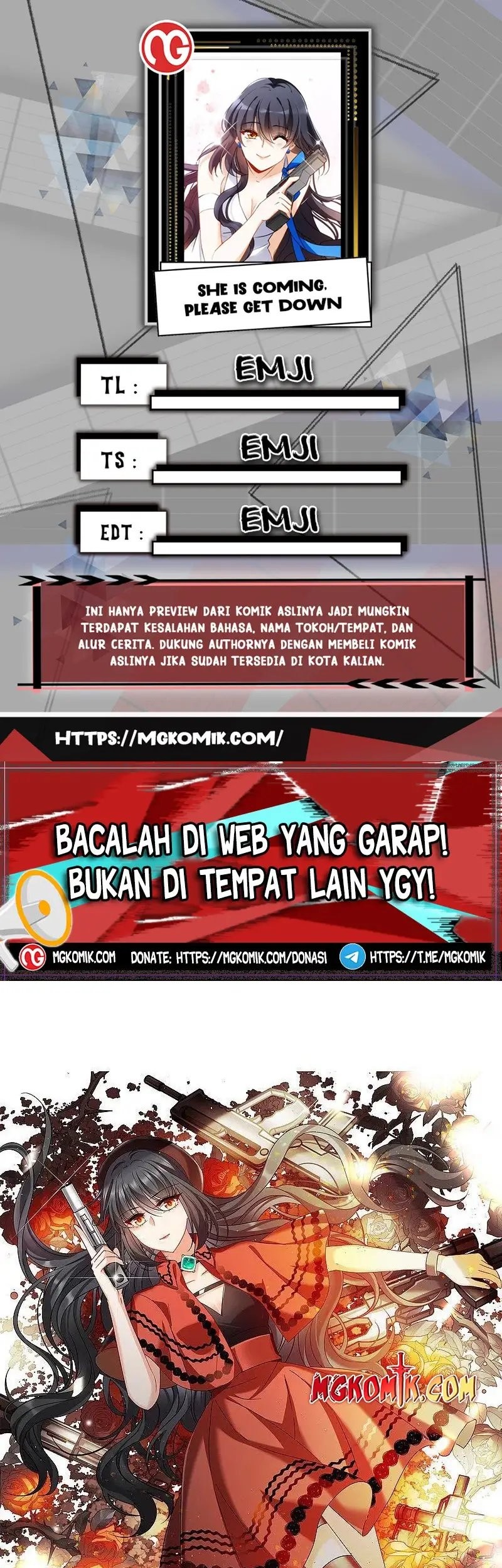 Komik She Is Coming, Please Get Down! Chapter 99.1 gambar 1
