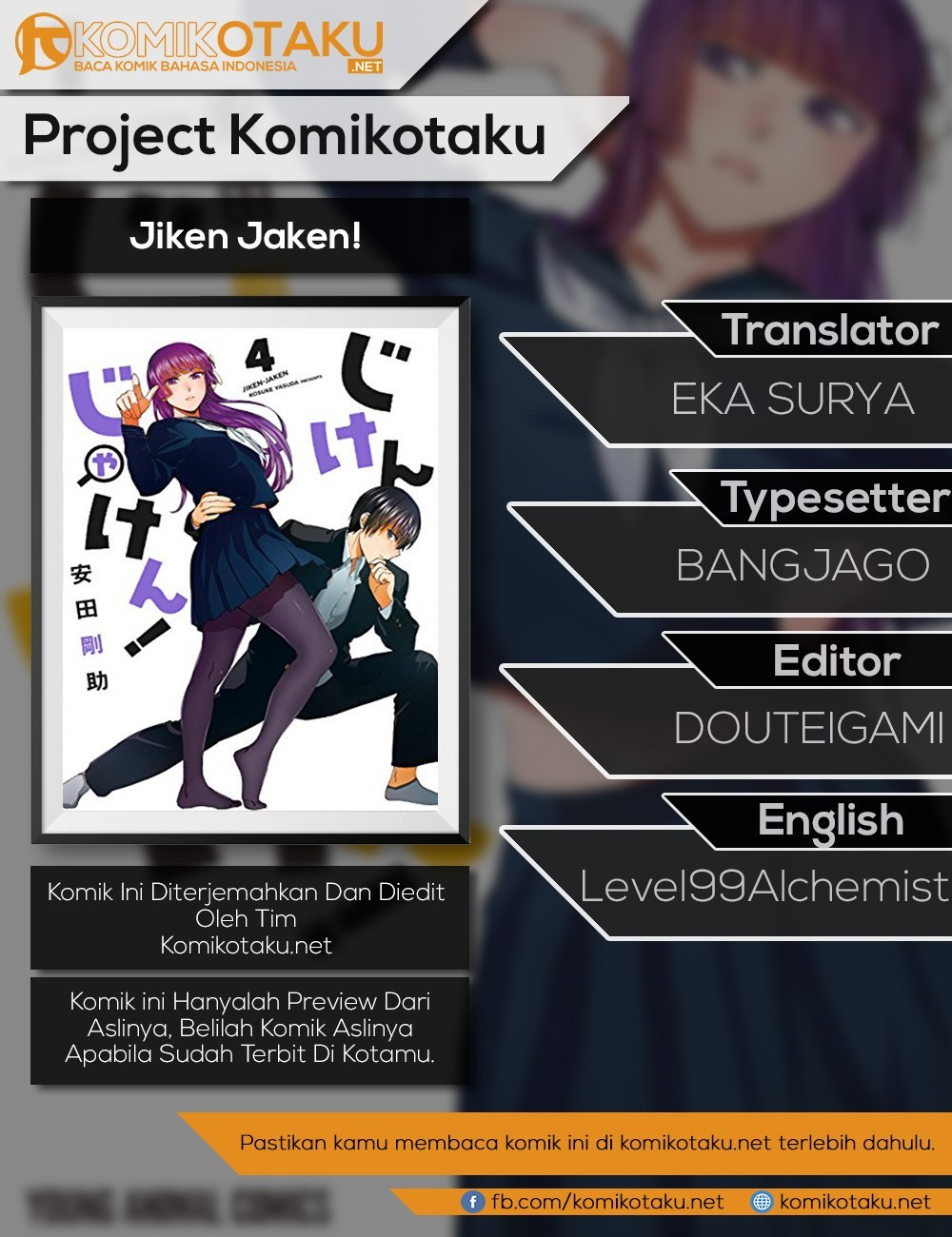 Komik Jiken Jaken! Chapter 2 gambar 1