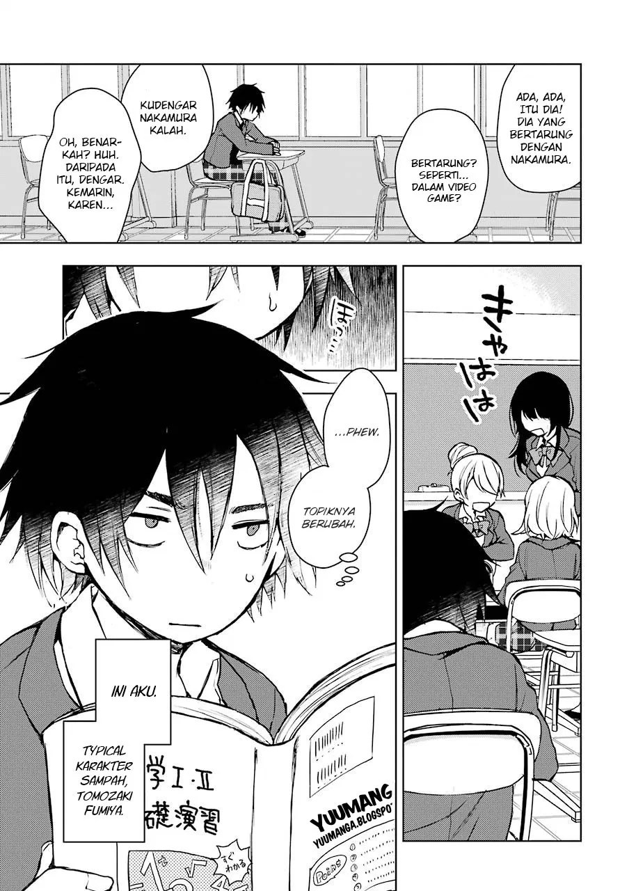 Jaku-chara Tomozaki-kun Chapter 01 - Halaman 4