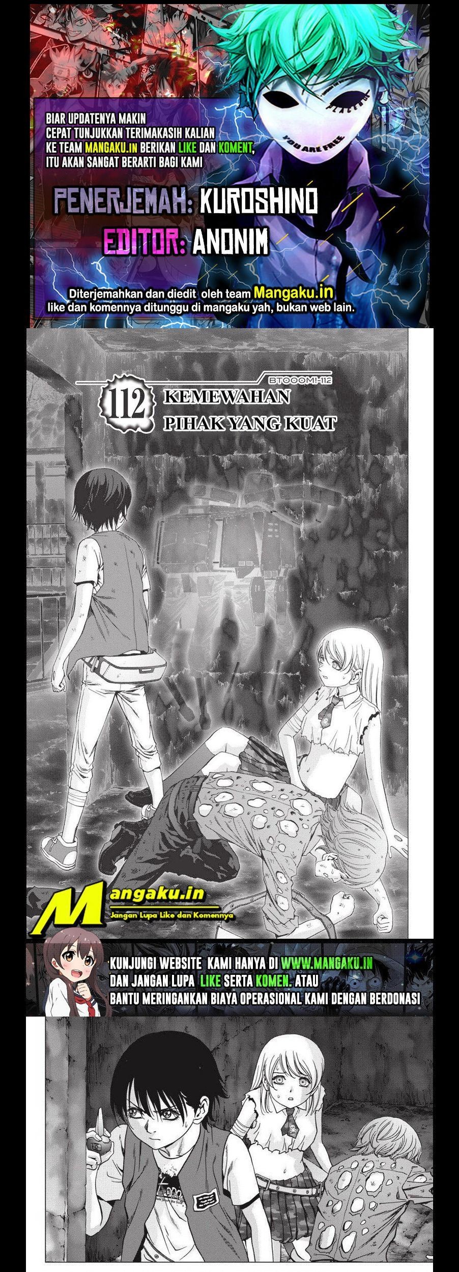 Komik Btooom! Chapter 112.1 gambar 1