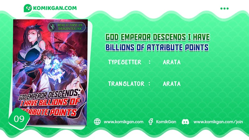 Komik God Emperor Descends I have Billions of Attribute Points Chapter 09 gambar 1