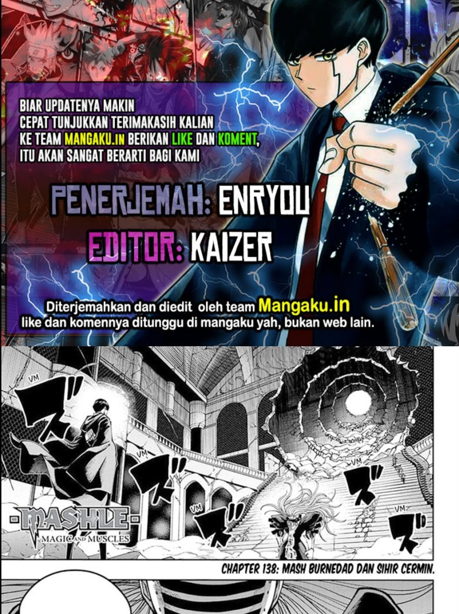 Komik Mashle: Magic and Muscles Chapter 138 gambar 1