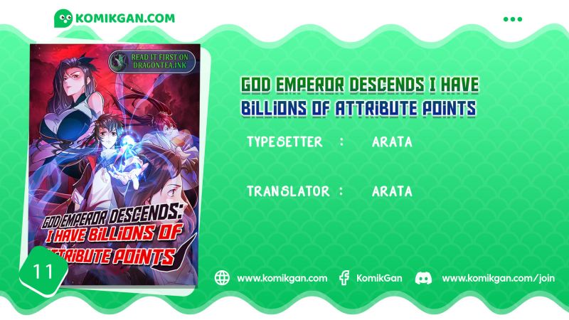 Komik God Emperor Descends I have Billions of Attribute Points Chapter 11 gambar 1