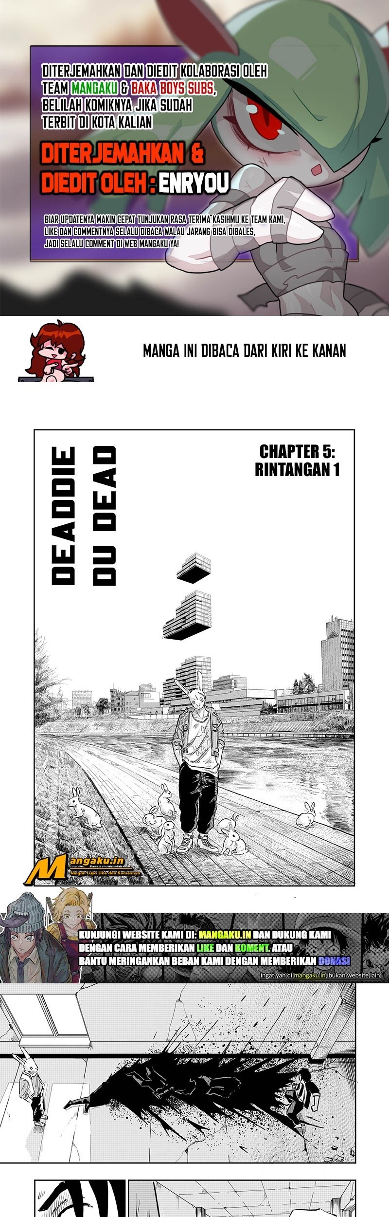 Komik Deaddie Du Dead Chapter 05 gambar 1