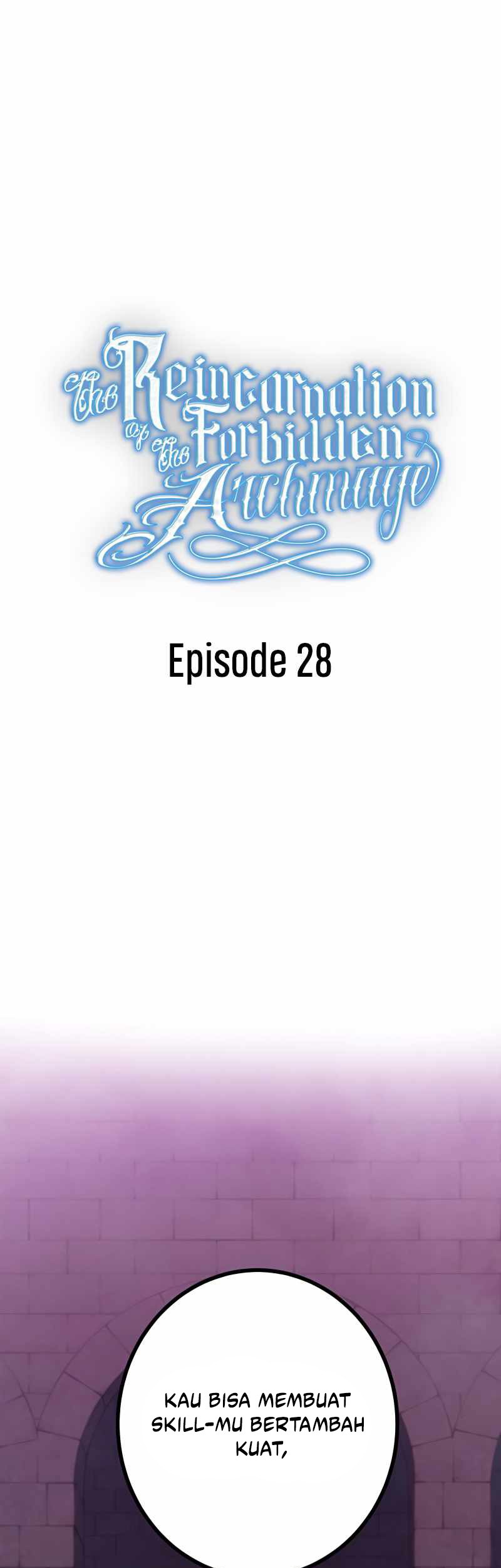 Manhwa The Reincarnation of the Forbidden Archmage Chapter 28 gambar 2