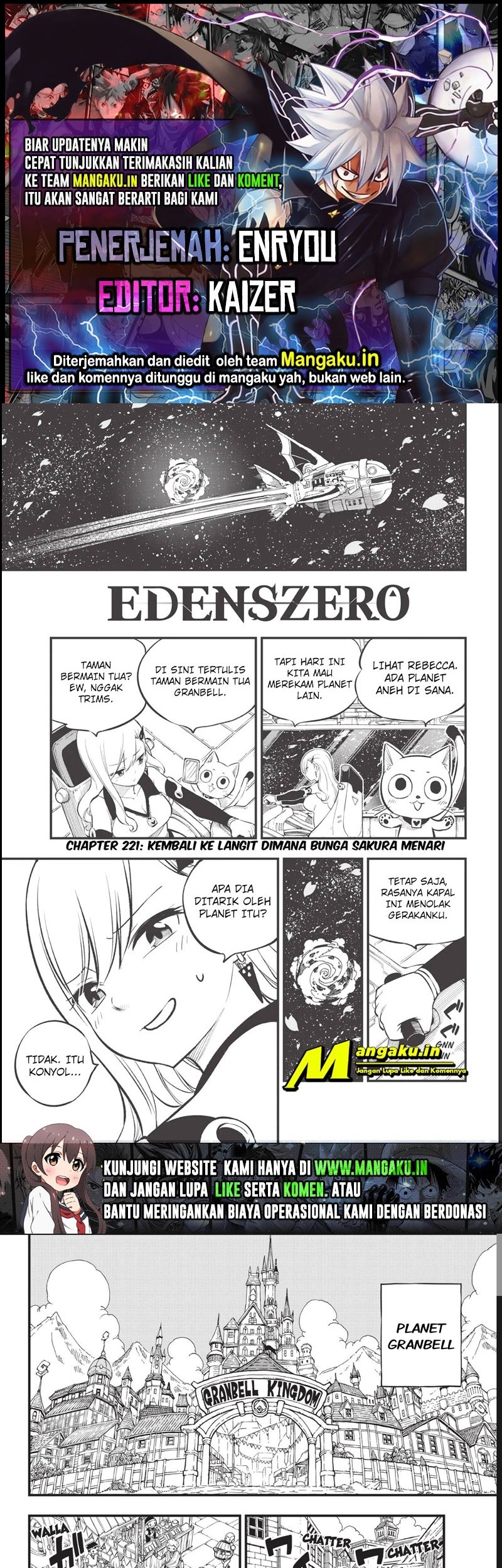 Komik Eden's Zero Chapter 221 gambar 1