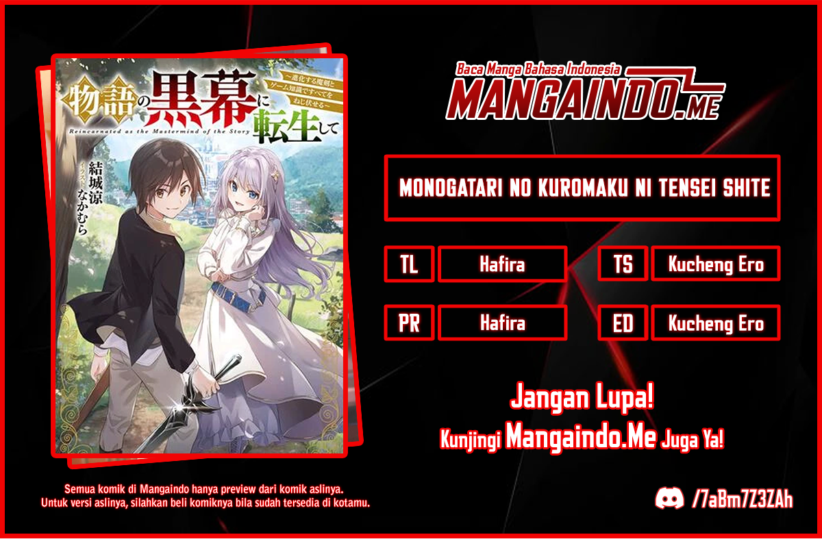 Komik Monogatari no Kuromaku ni Tensei shite Chapter 03.2 gambar 1