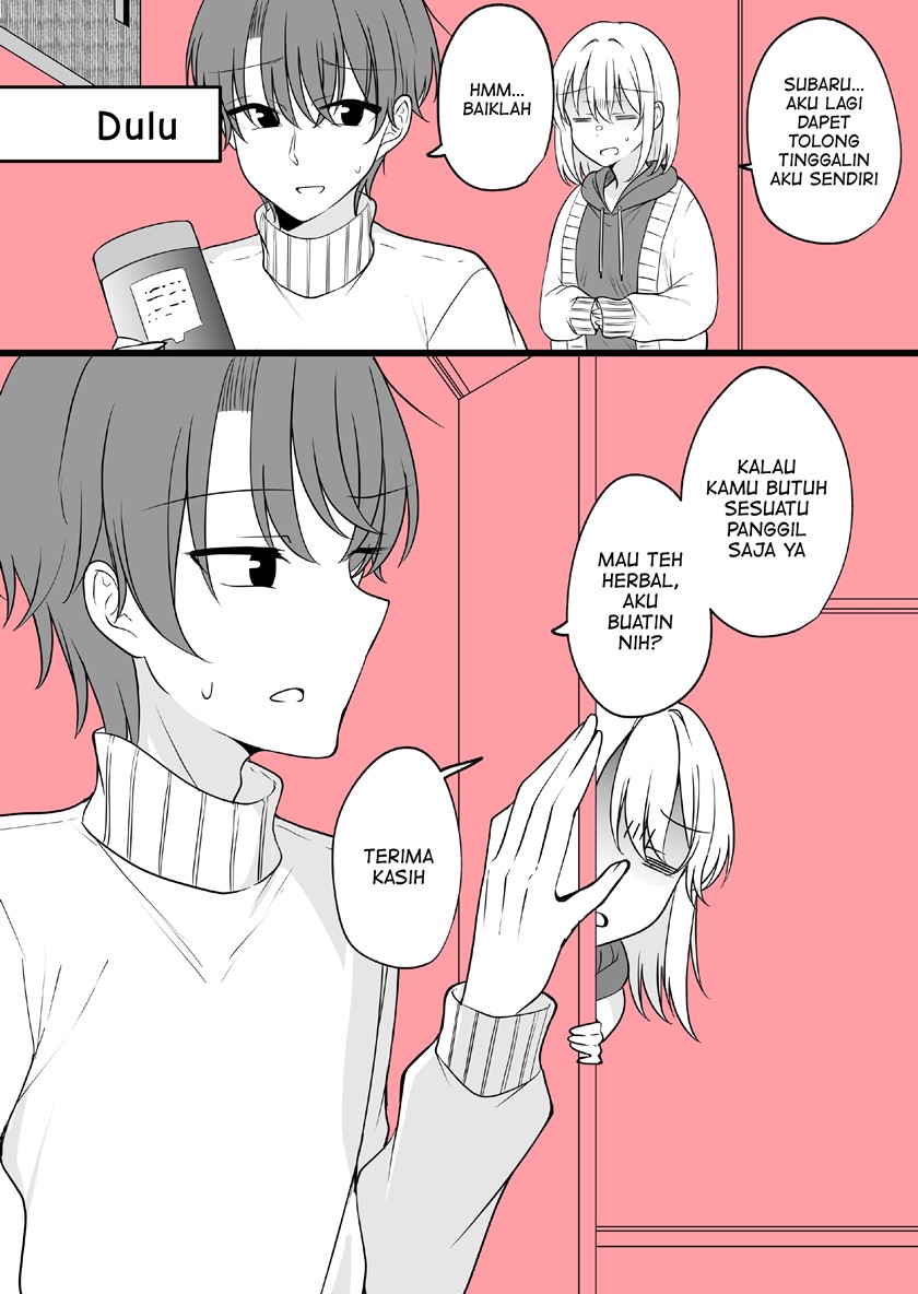 Komik Daily Life of a Couple in Which the Boyfriend Became a Girl One Day Chapter 42 gambar 1