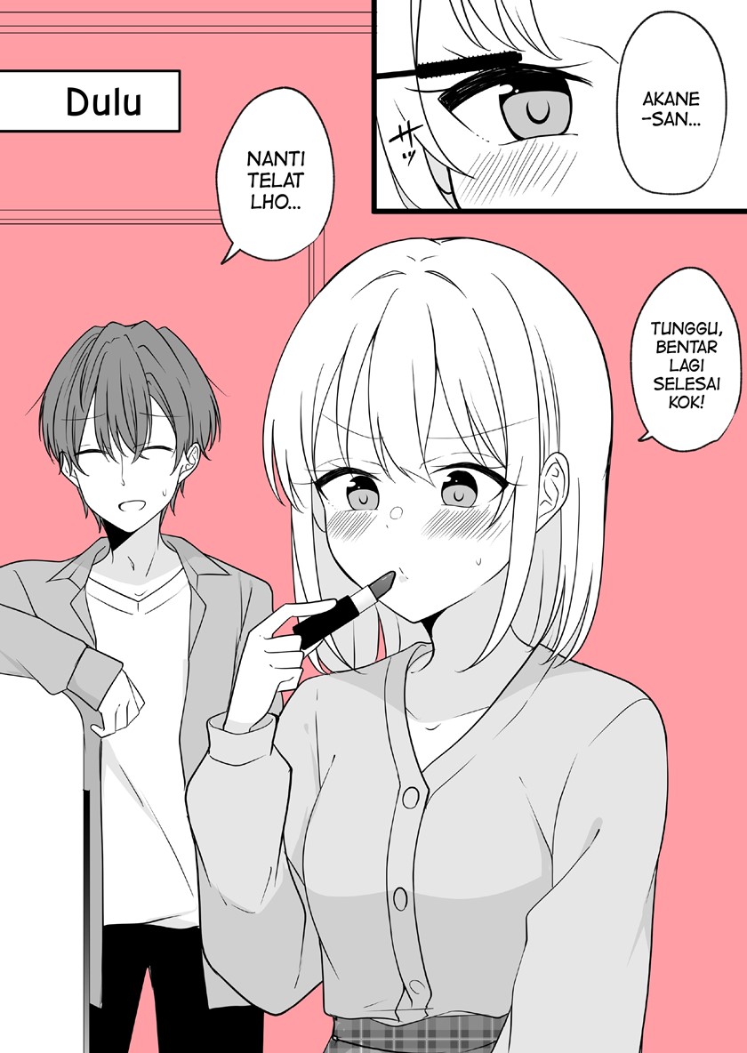 Komik Daily Life of a Couple in Which the Boyfriend Became a Girl One Day Chapter 38 gambar 1