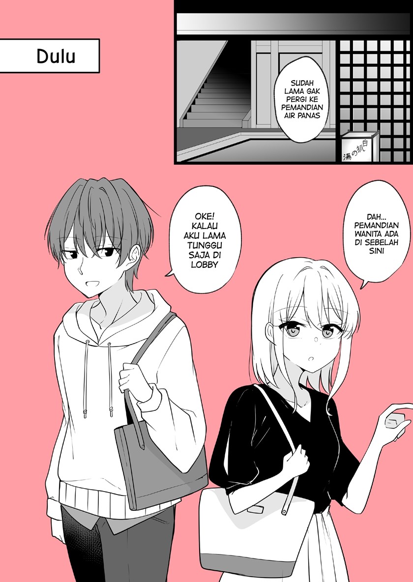 Komik Daily Life of a Couple in Which the Boyfriend Became a Girl One Day Chapter 36 gambar 1