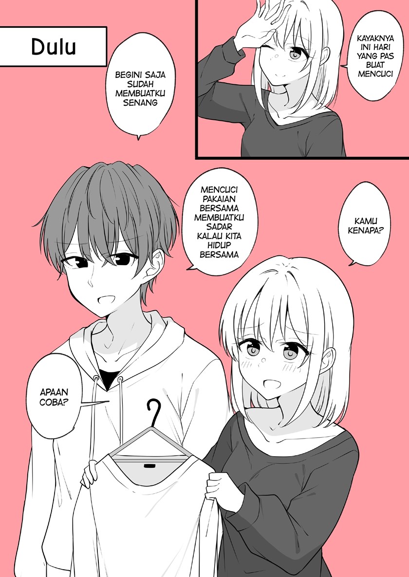 Komik Daily Life of a Couple in Which the Boyfriend Became a Girl One Day Chapter 33 gambar 1