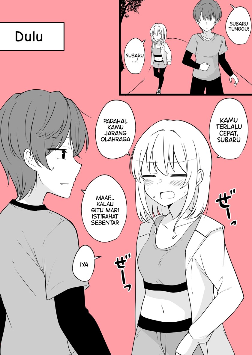 Komik Daily Life of a Couple in Which the Boyfriend Became a Girl One Day Chapter 30 gambar 1