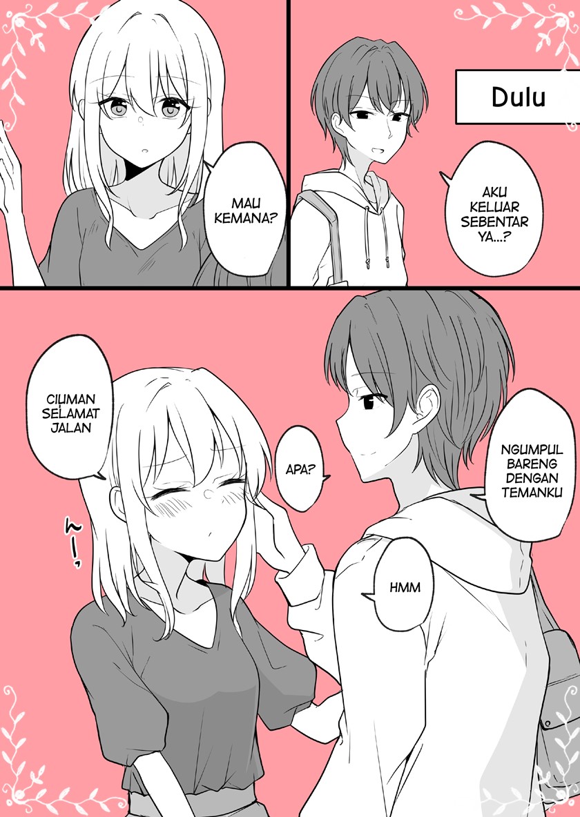 Komik Daily Life of a Couple in Which the Boyfriend Became a Girl One Day Chapter 20 gambar 1