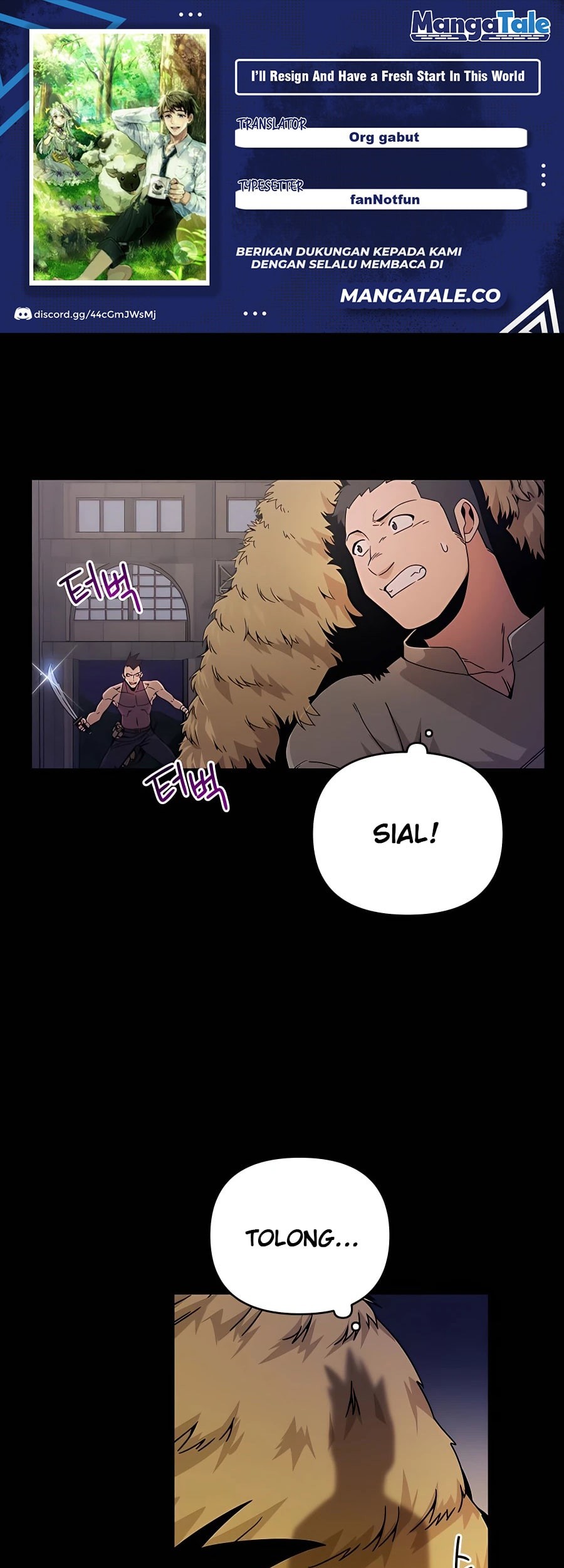 Komik I’ll Resign and Have a Fresh Start in This World Chapter 20 gambar 1