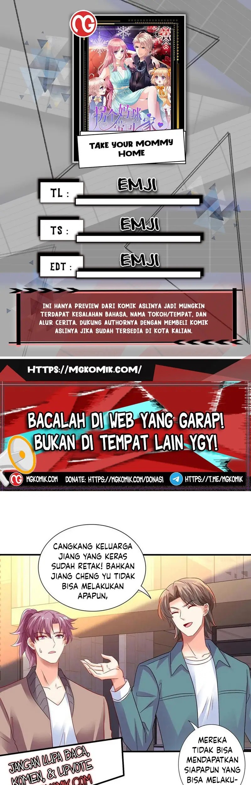Komik Take Your Mommy Home Chapter 405 gambar 1